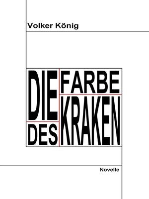 cover image of Die Farbe des Kraken